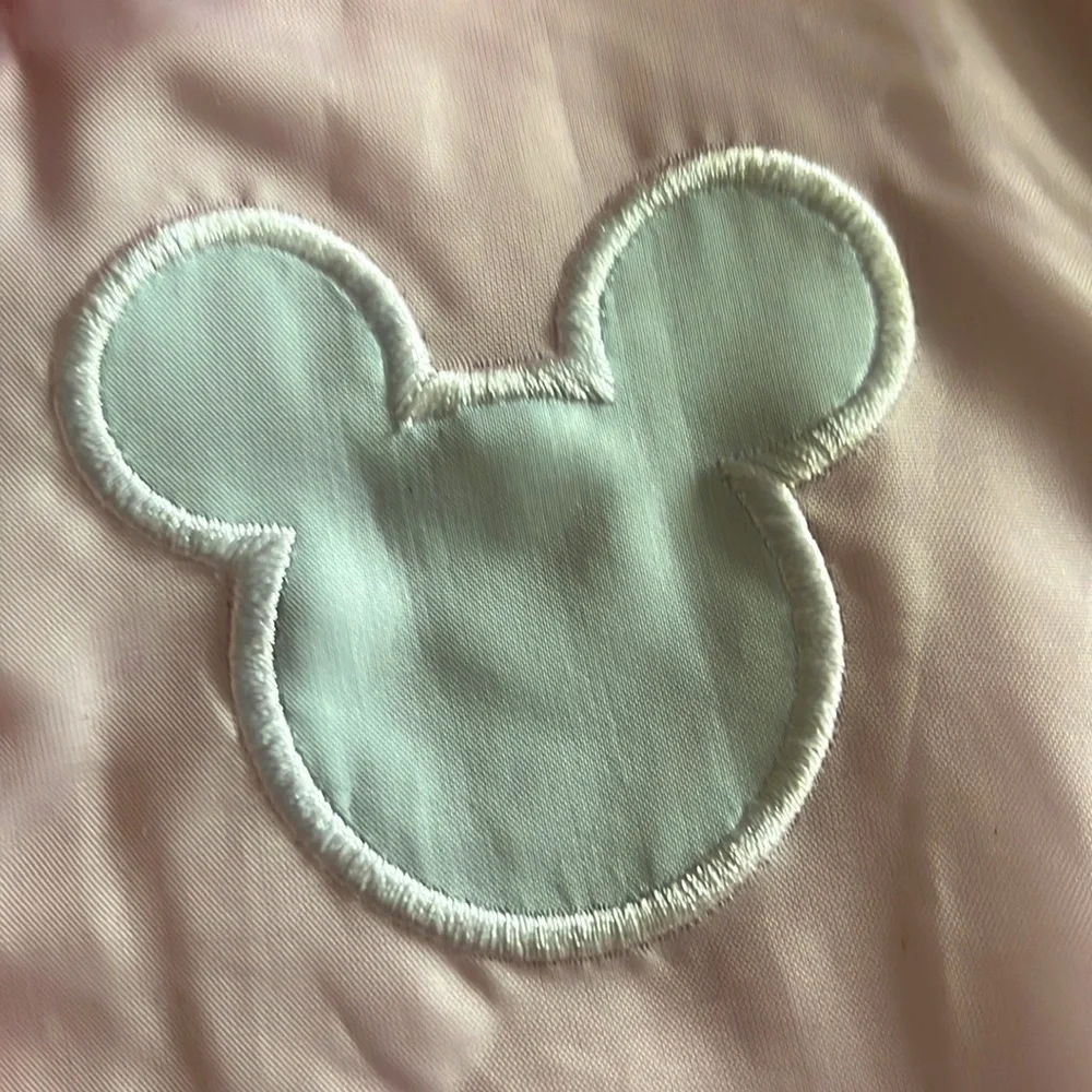 Walt Disney World Satin Zip Up Sweatshirt size XL
